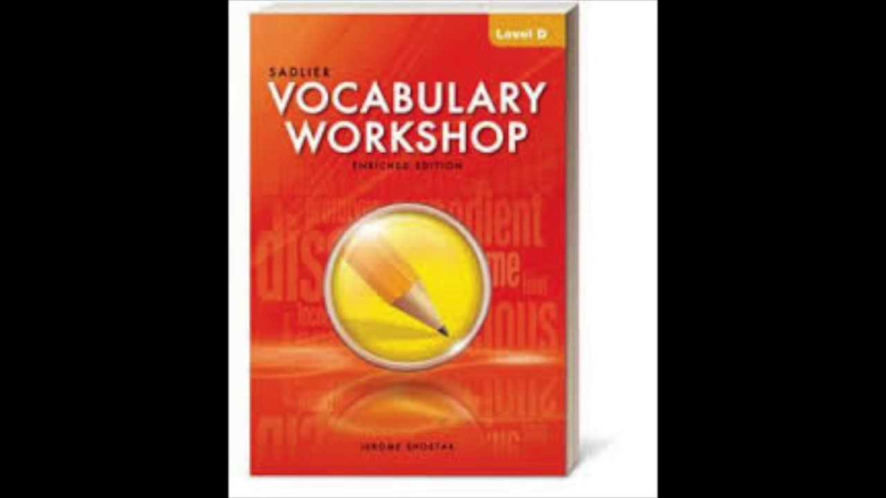 sadlier vocabulary workshop level d unit 7 answers