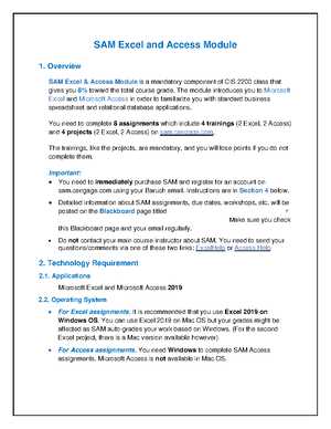 sam cengage access exam answers