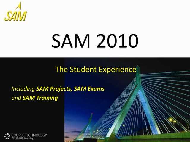 sam cengage powerpoint exam answers