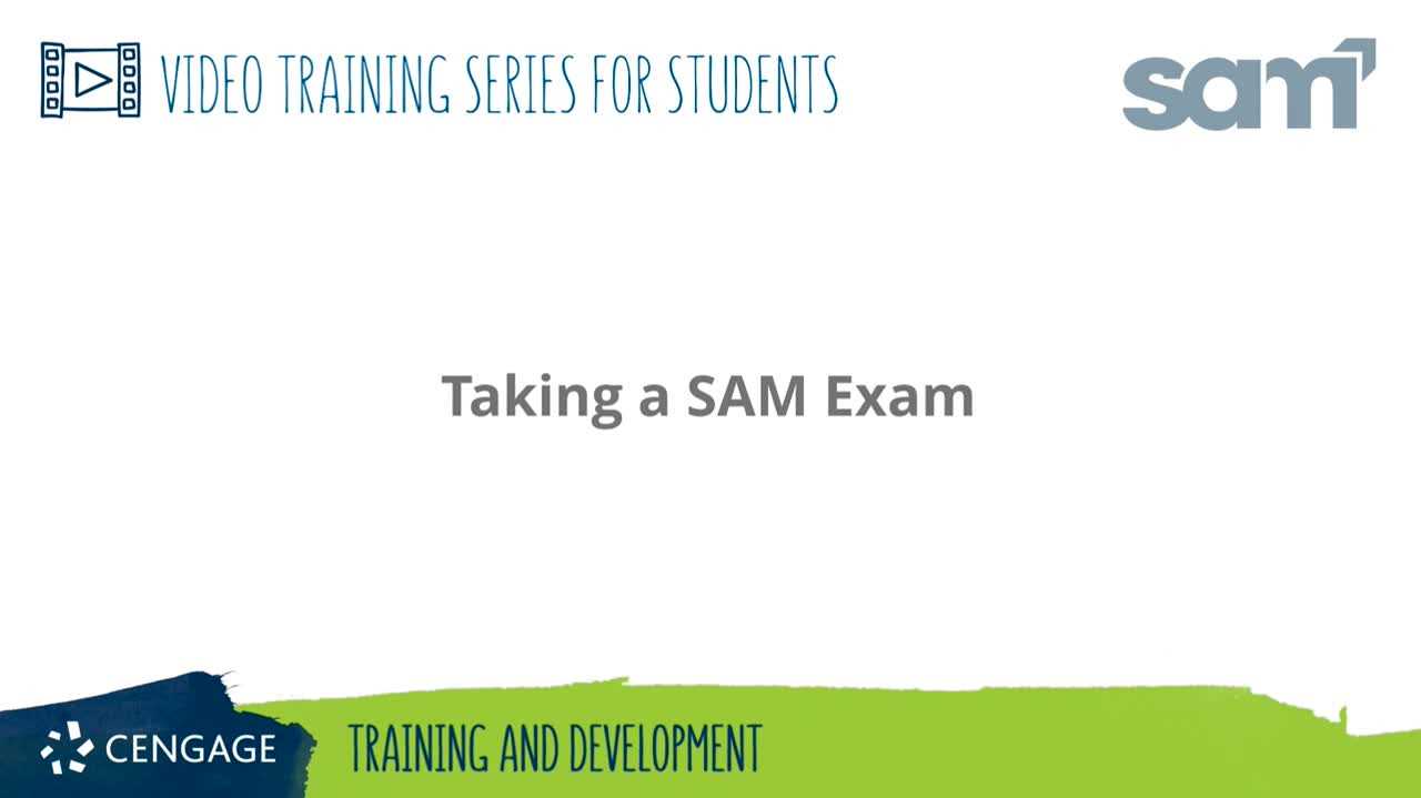 sam cengage powerpoint exam answers