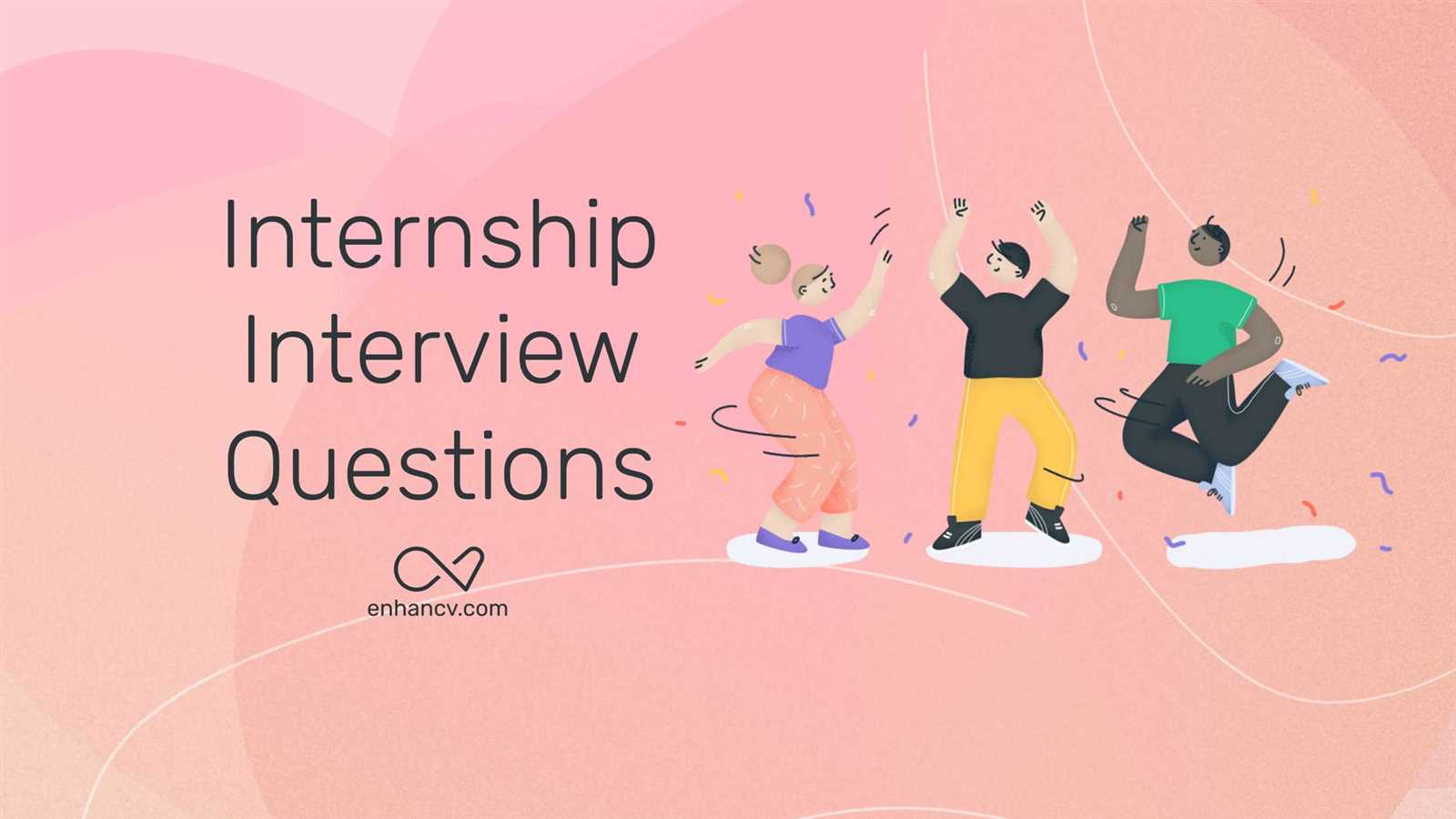 sample internship interview questions and answers