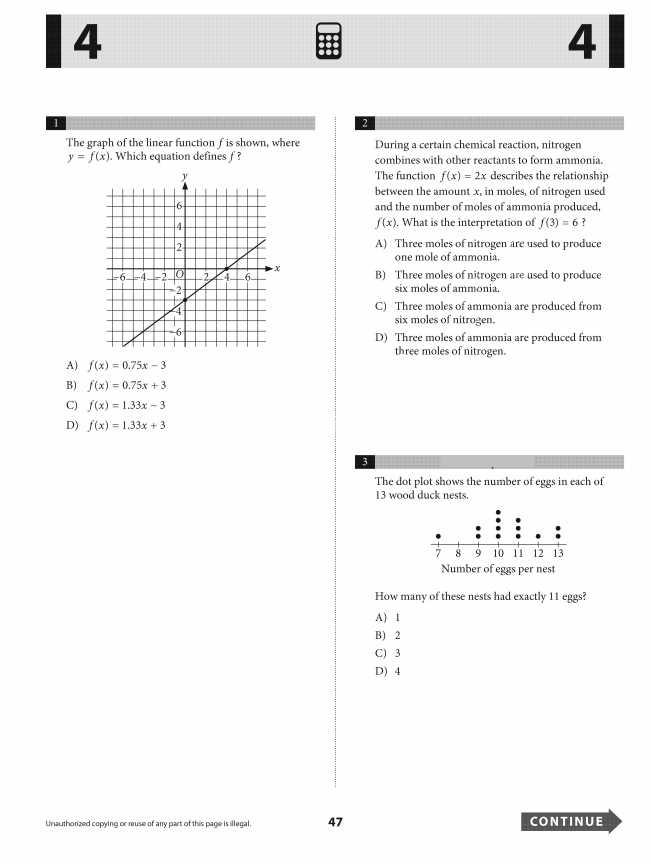 sat test 6 answers