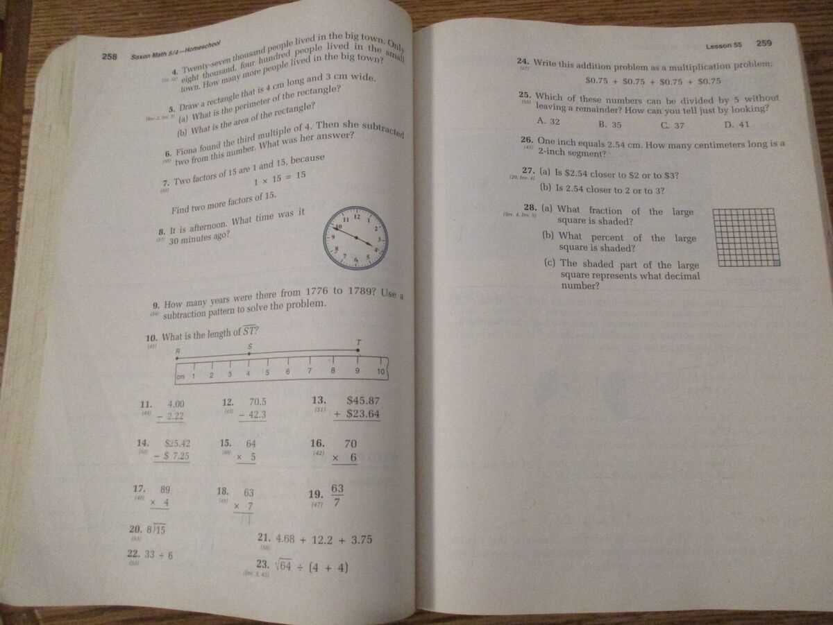 saxon course 3 answer key