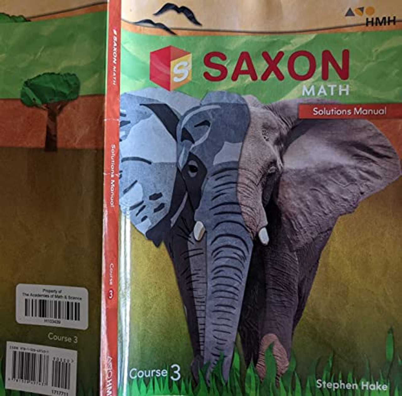 saxon math course 3 answer book