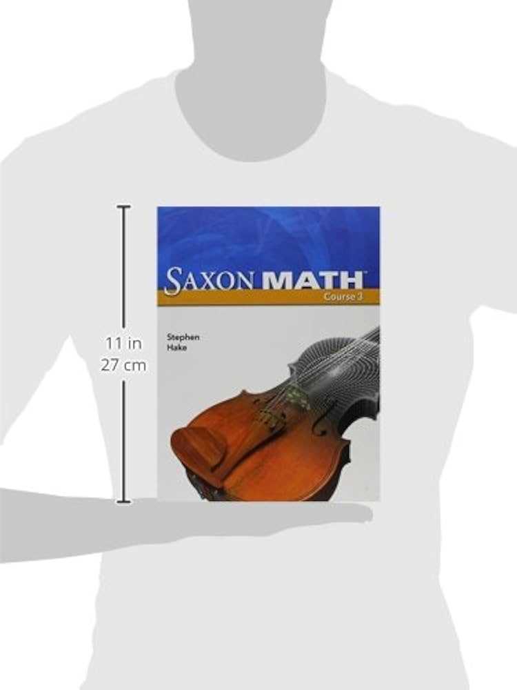 saxon math course 3 answers