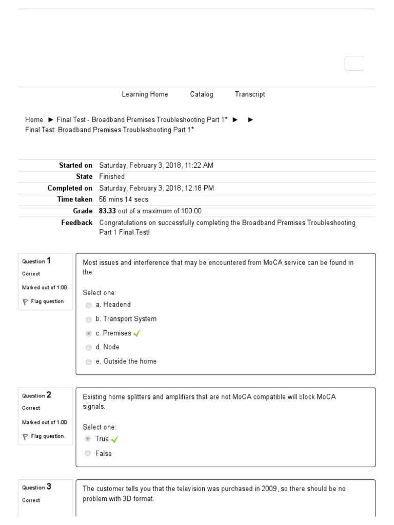 scte final exam answers