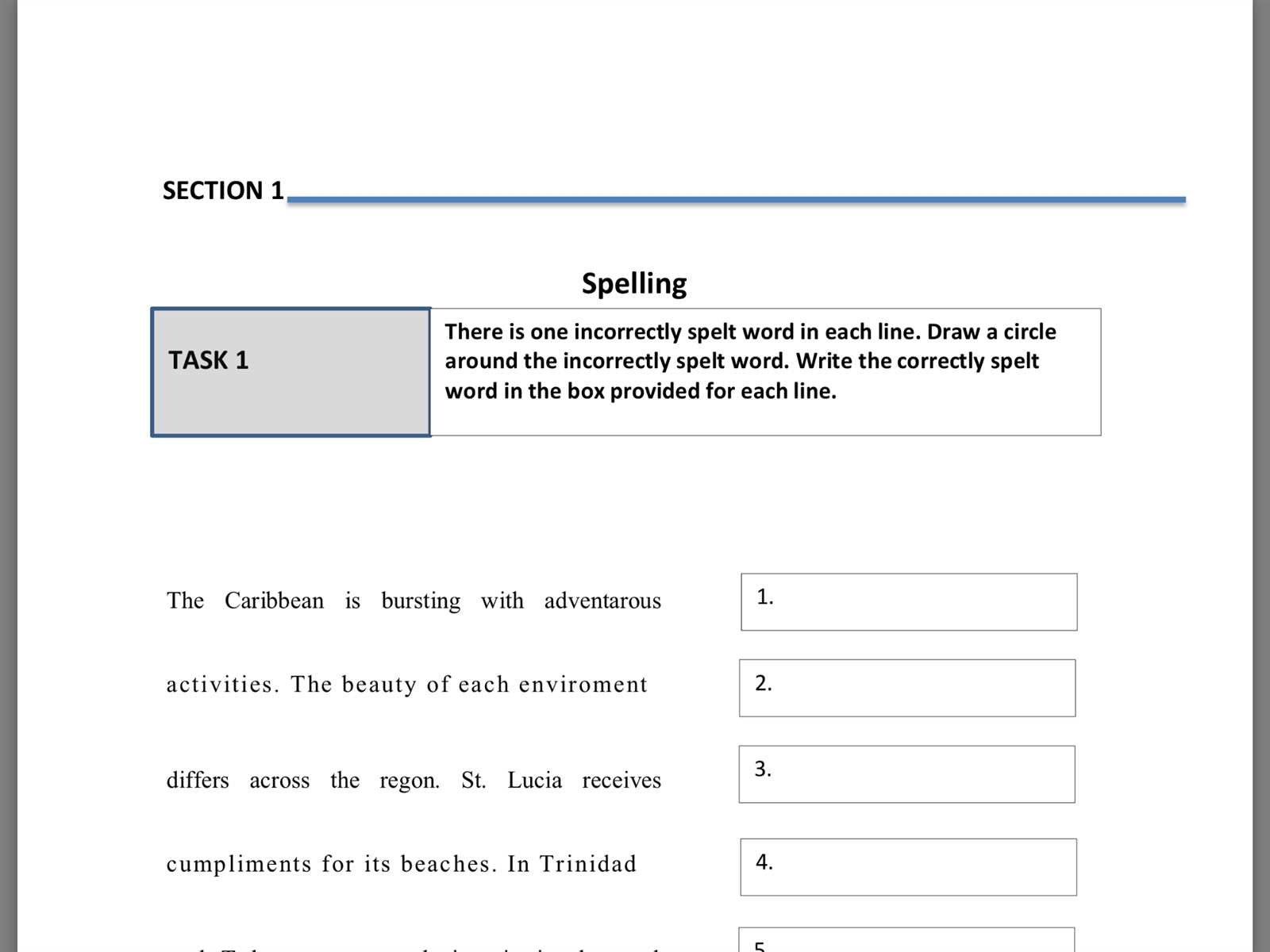 sea exam past papers with answers