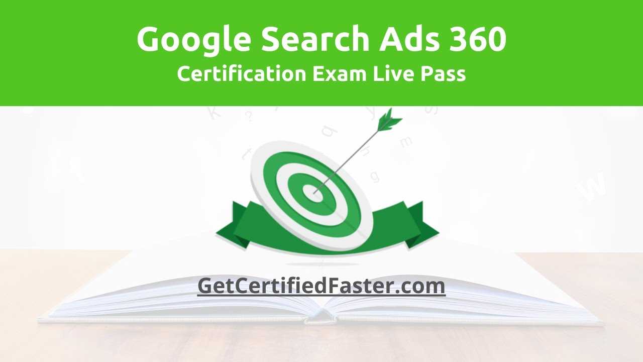 search ads 360 exam answers