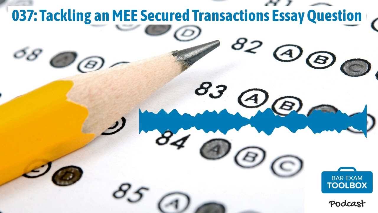 secured transactions exam questions and answers