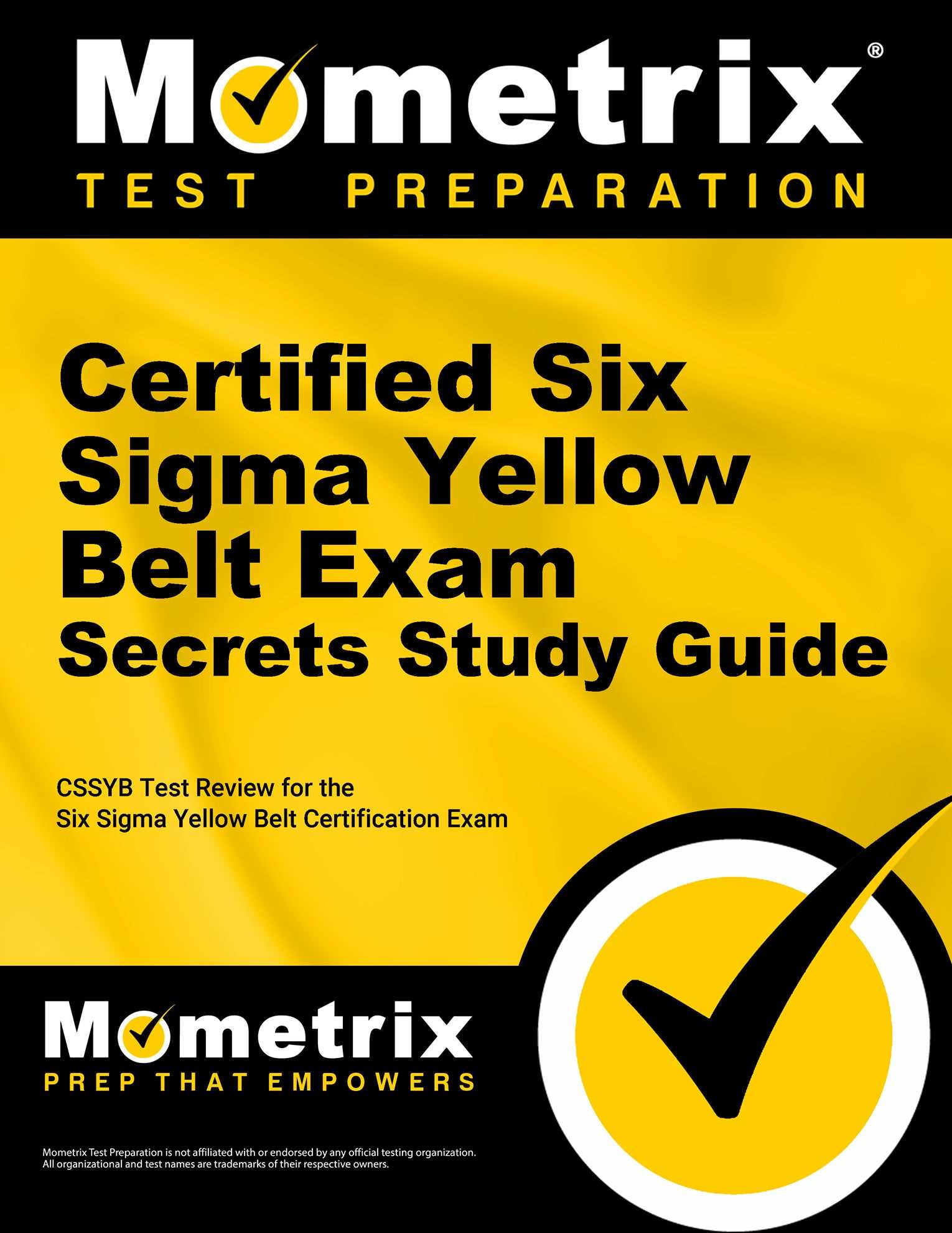 six sigma yellow belt final exam answers