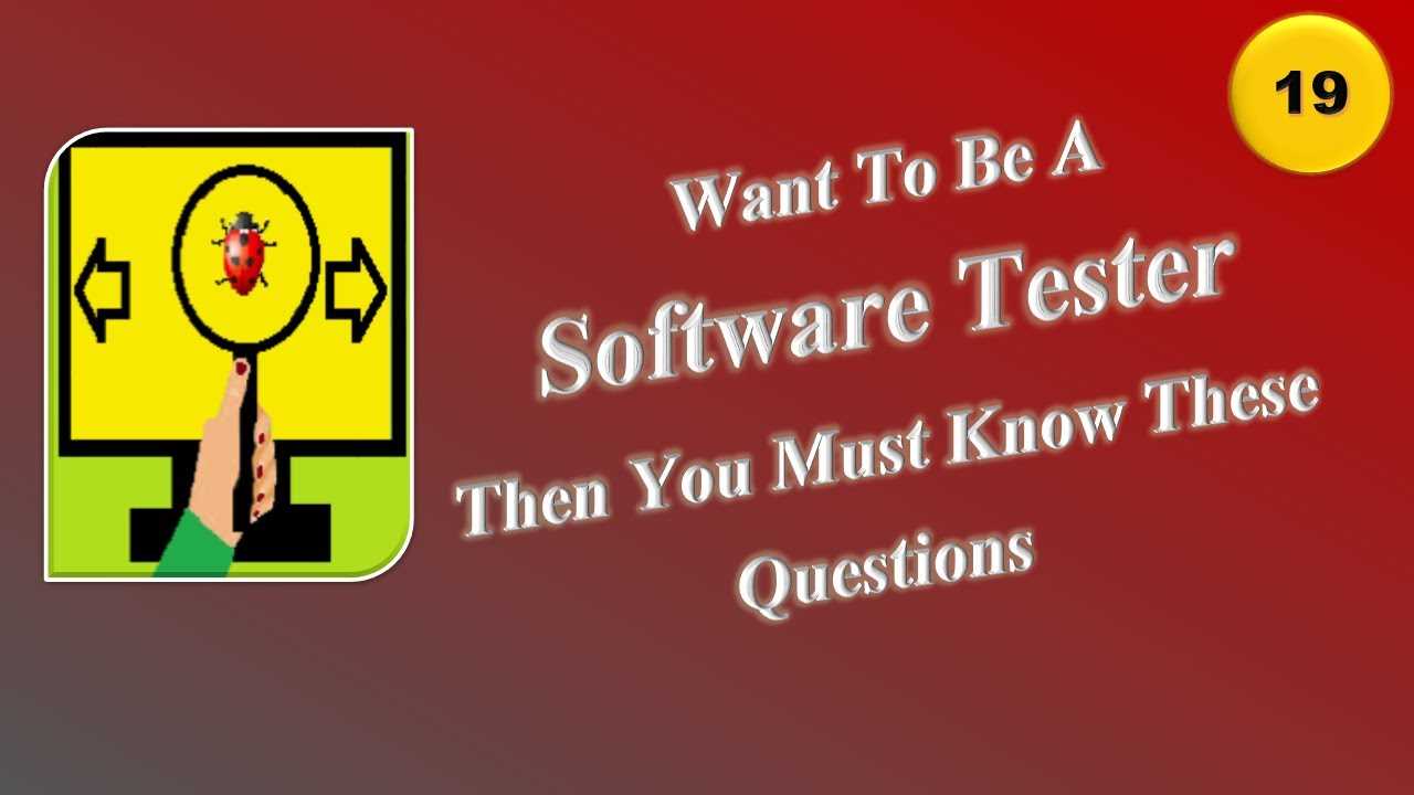 software testing exam questions and answers