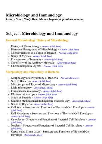 straighterline microbiology exam answers