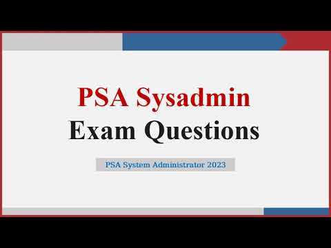 system administration exam questions and answers