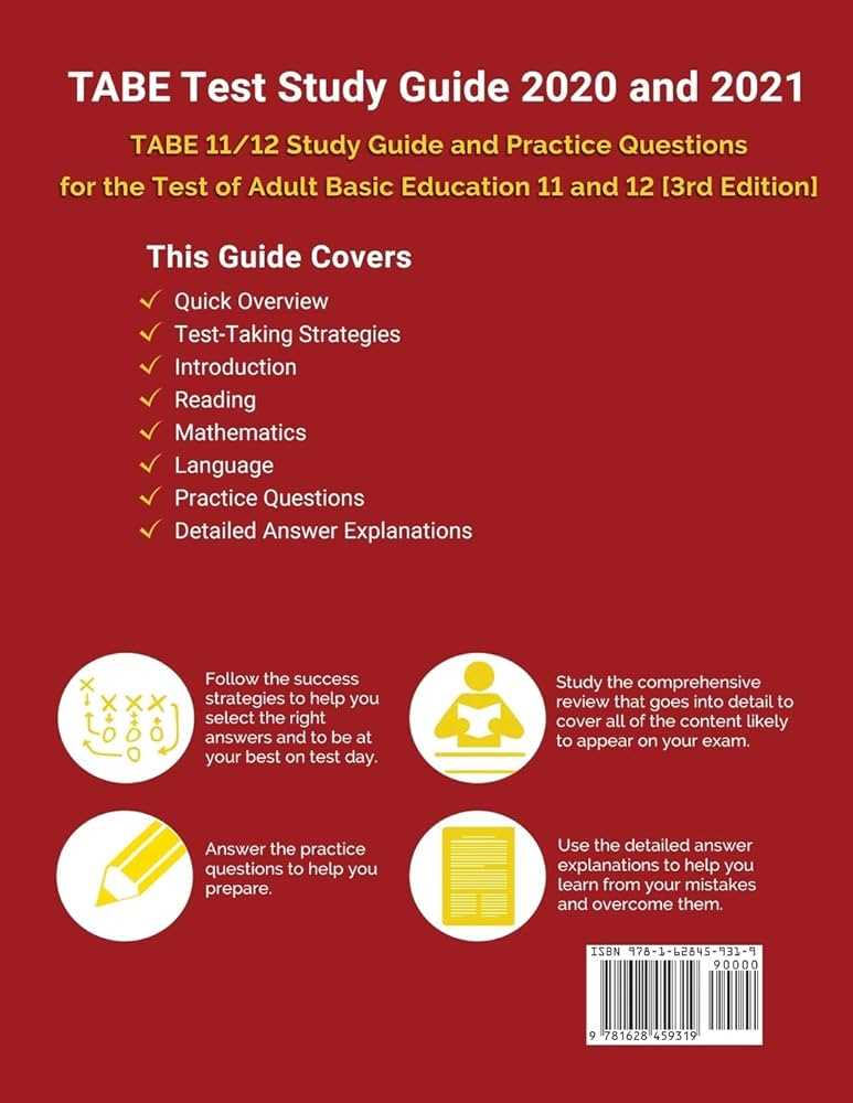 tabe test language level d answers