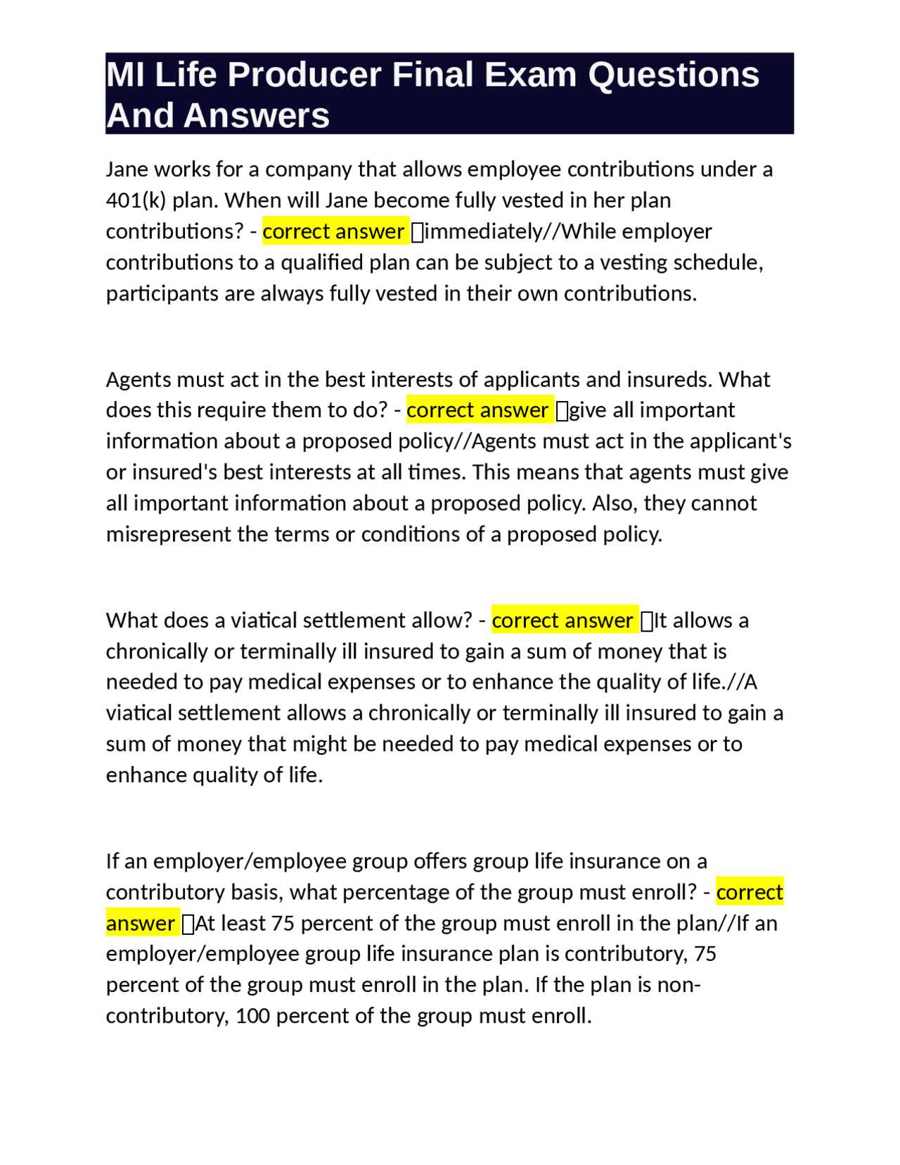 tlsae final exam answers