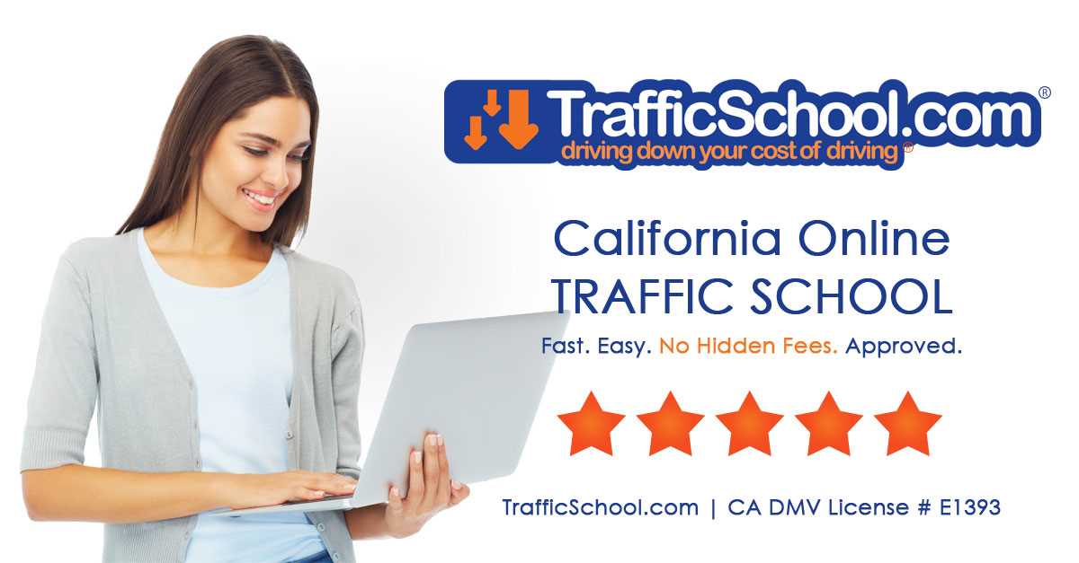 traffic school exam answers california