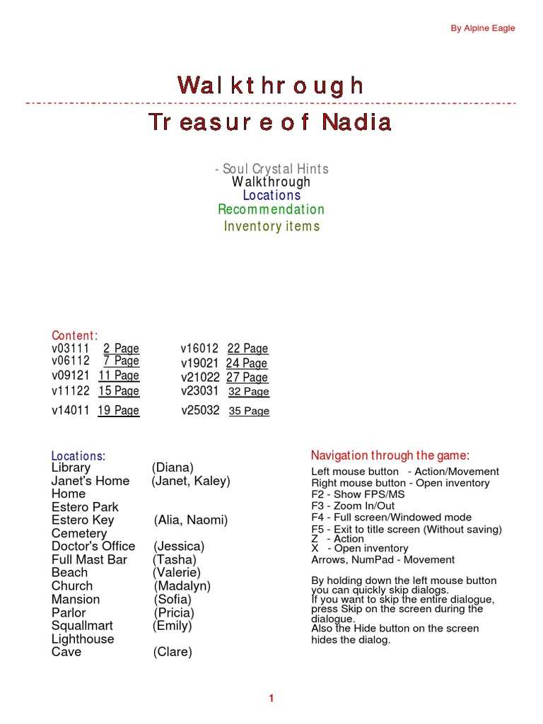 treasure of nadia kayak license exam answers