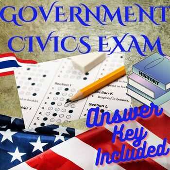 us government final exam answer key