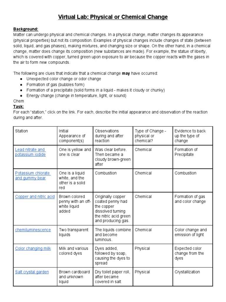 virtual chem lab answers