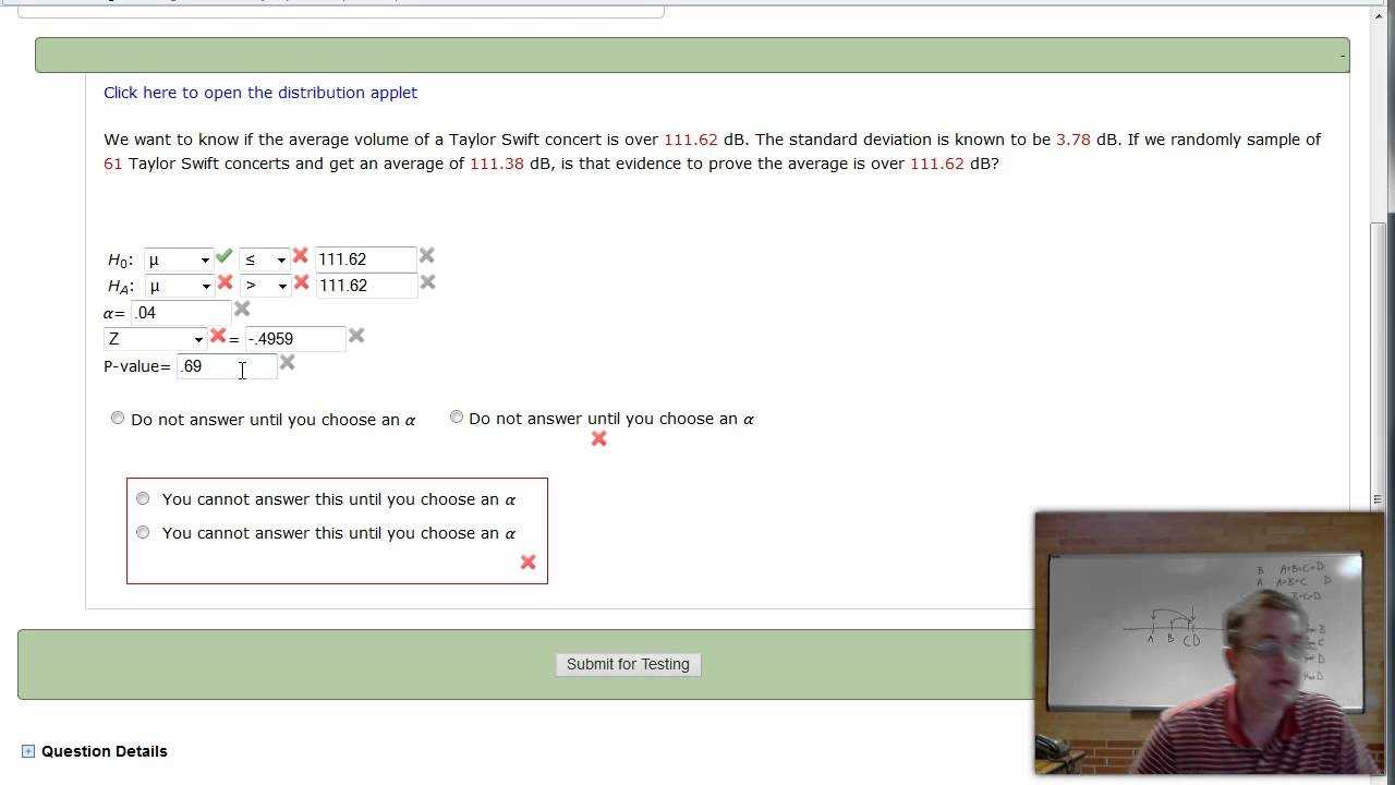 webassign statistics answers