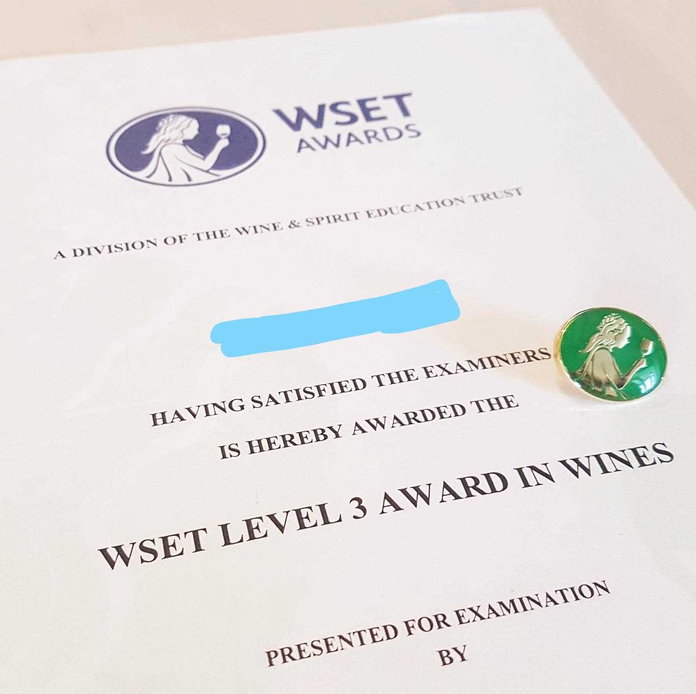 wset level 3 mock exam