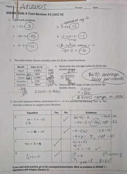 accelerated math answers key