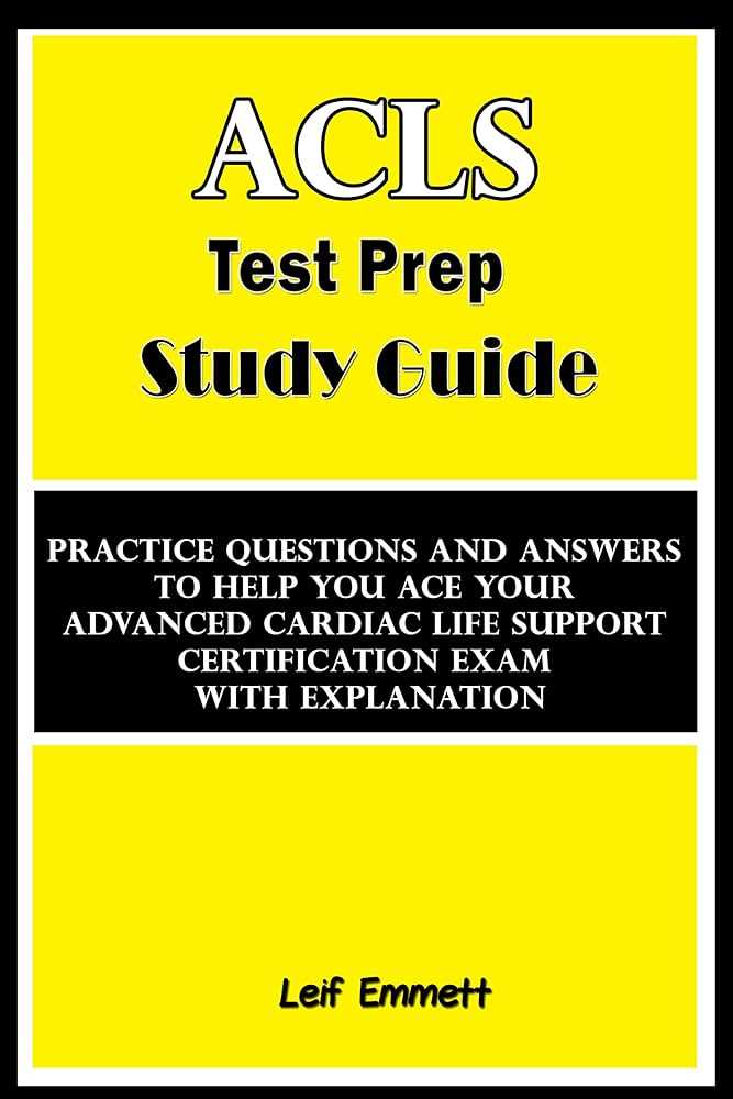 acls certification exam quiz answers