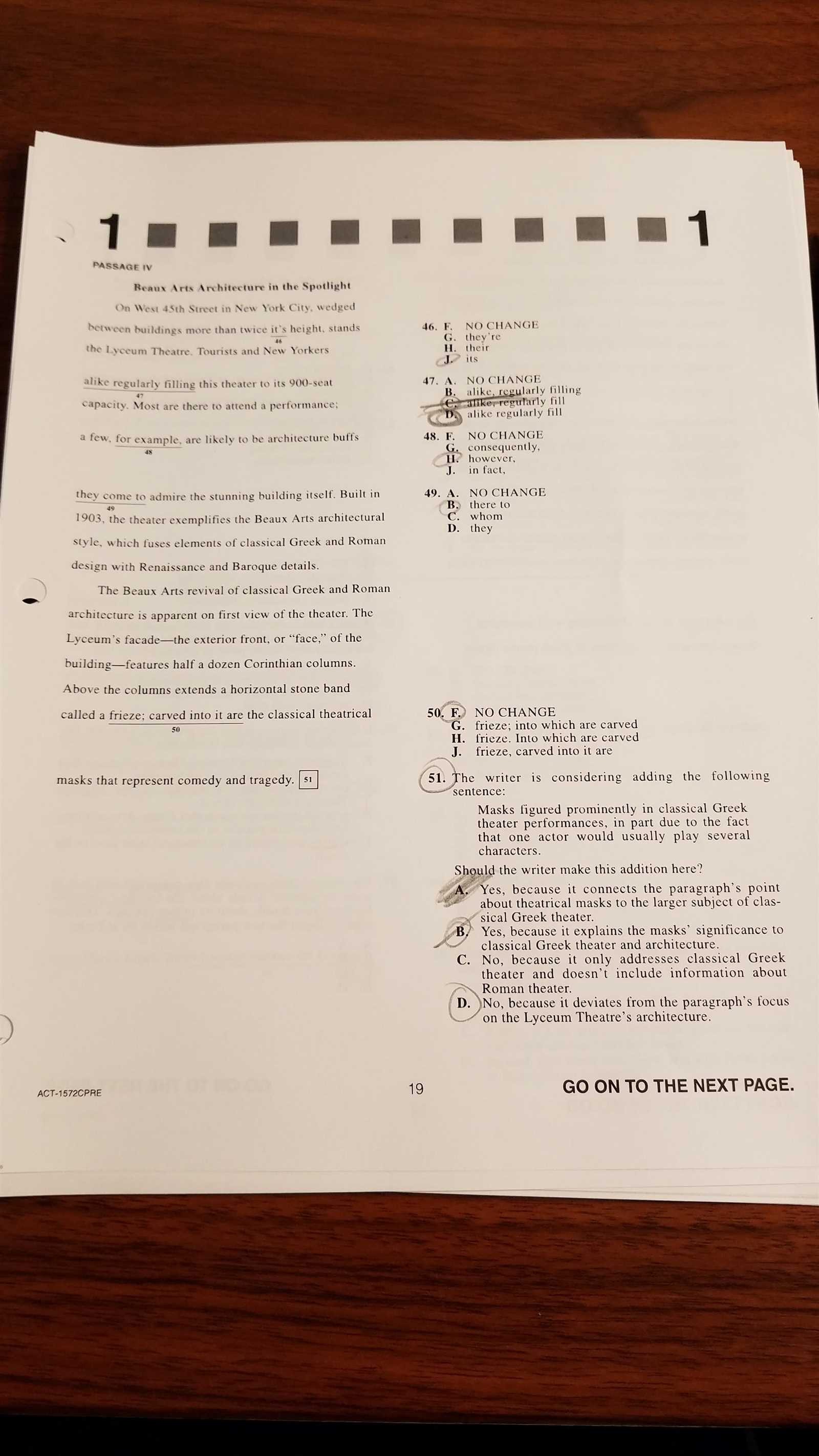 act 1572cpre answer key