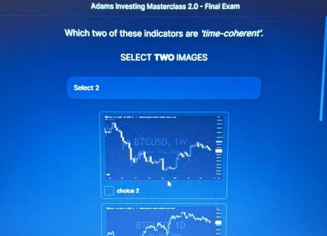 adams masterclass exam answers