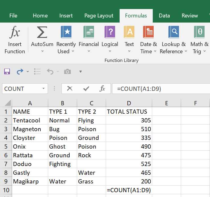 advanced excel final exam questions and answers