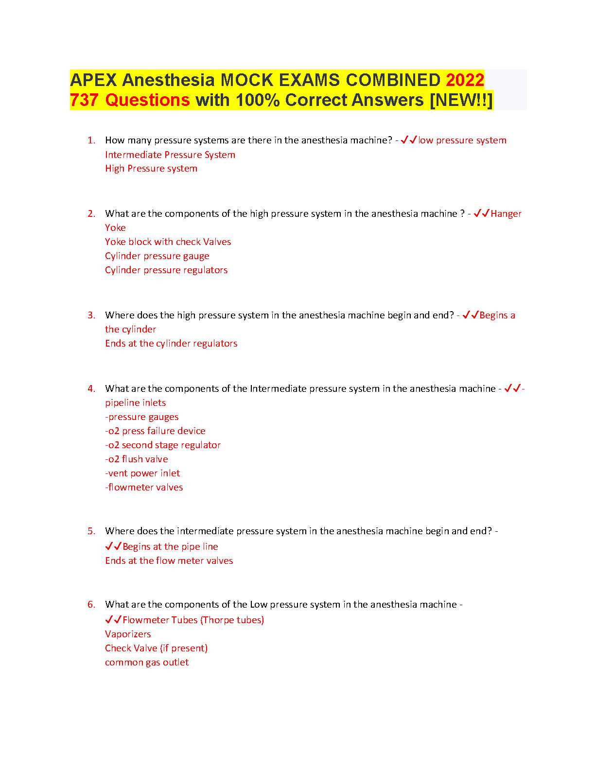 apex anesthesia password protected exams answers