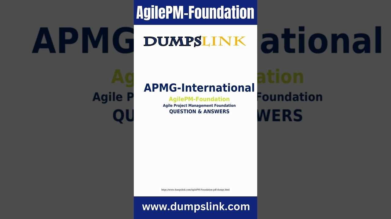 agile pm foundation exam questions and answers