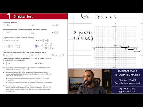 algebra 1 cumulative test answers