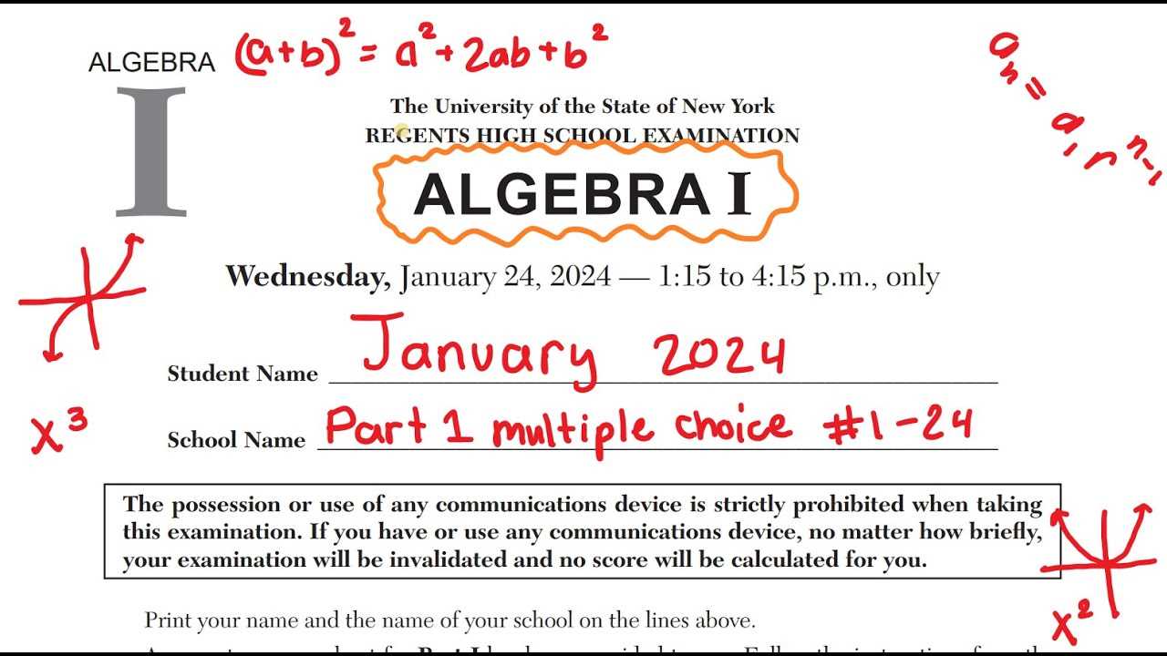 algebra june 2025 regents answers