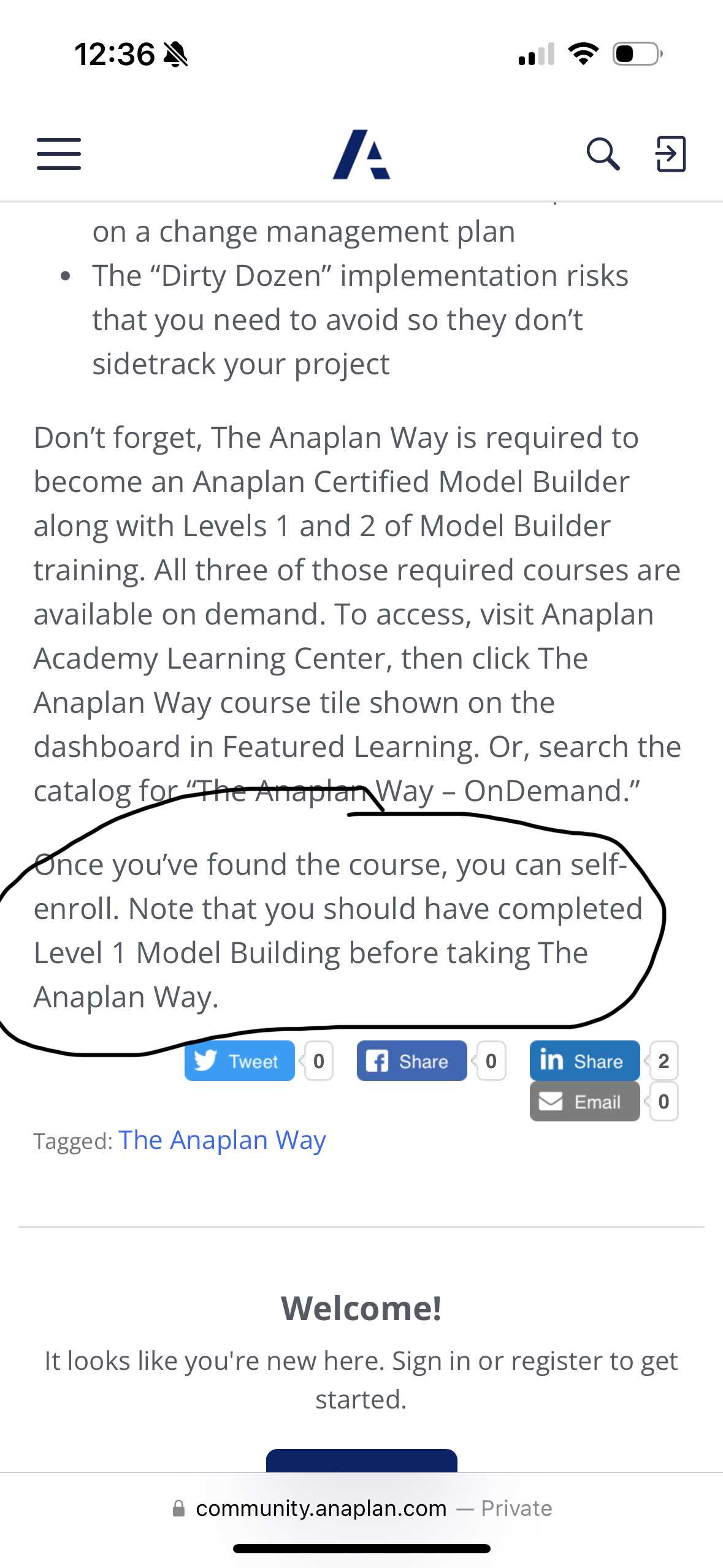 anaplan level 1 model building exam answers