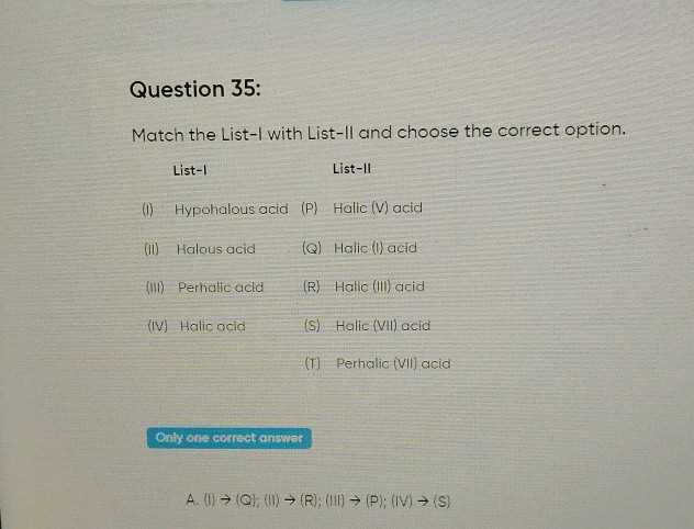 answer the following questions that relate to the chemistry of halogen oxoacids