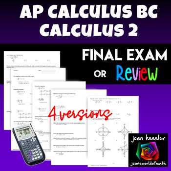 ap calculus final exam