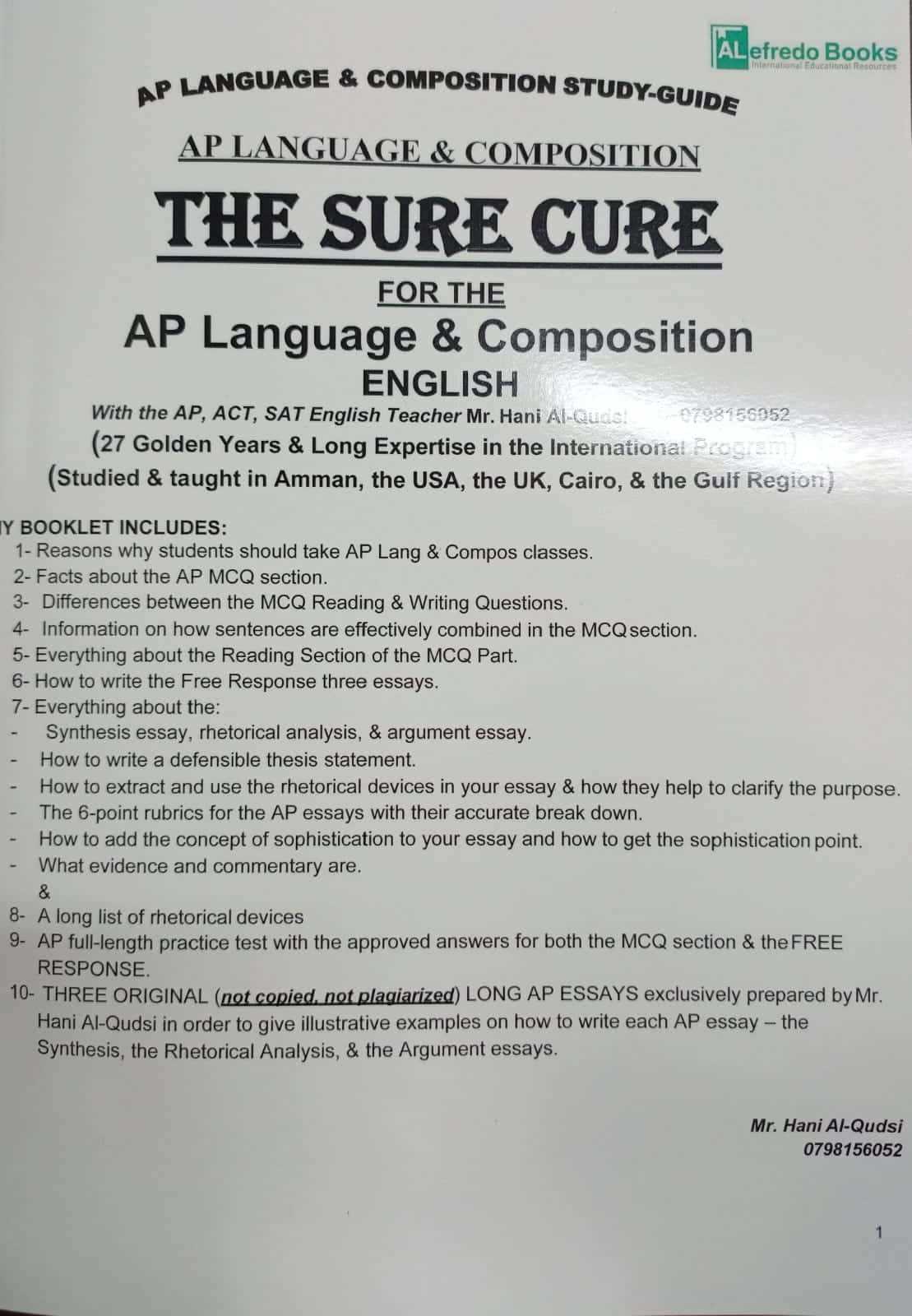 ap english language and composition practice exam multiple choice answers