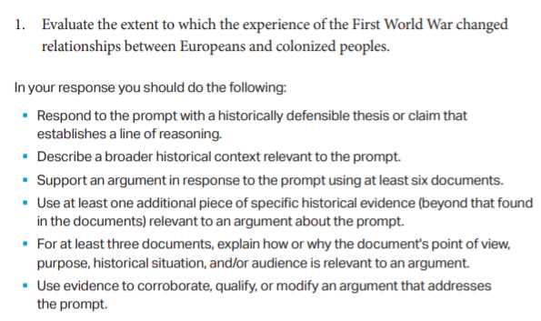 ap world history 2025 exam answers