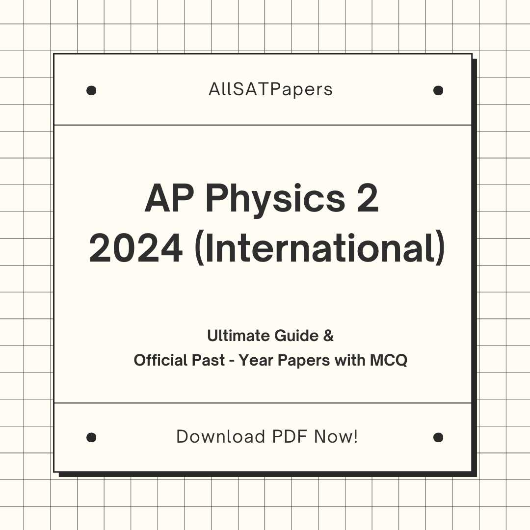 ap physics 2 practice exam answers