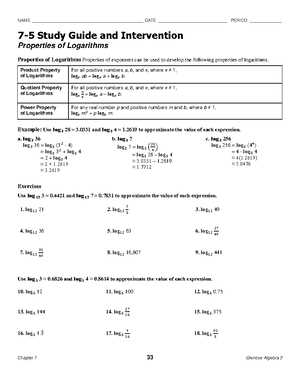 6 6 study guide and intervention answers