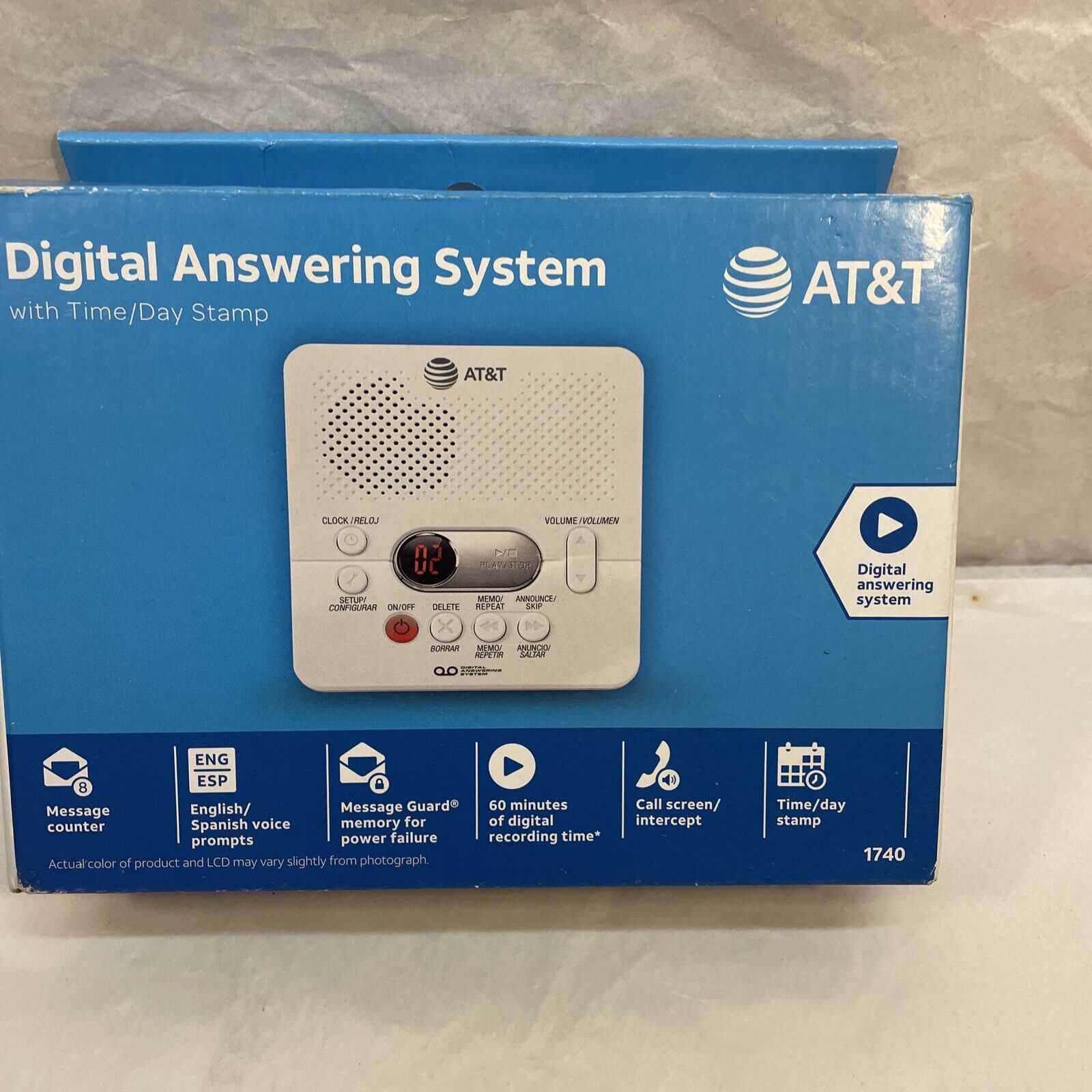 att 1740 answering machine