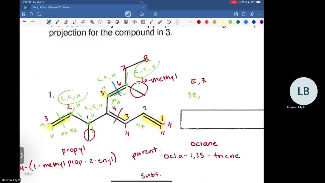 acs organic chemistry exam 2025 answers