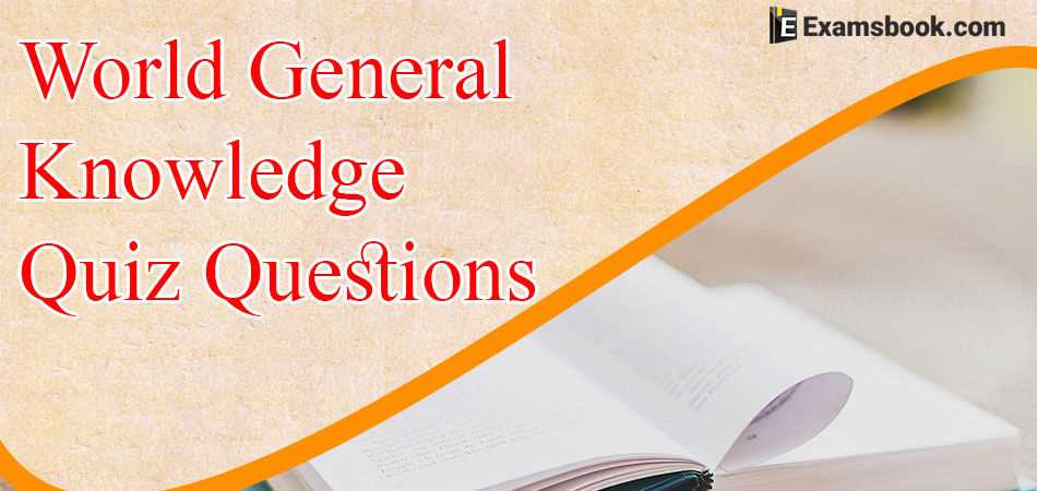 banking exam general knowledge questions with answers