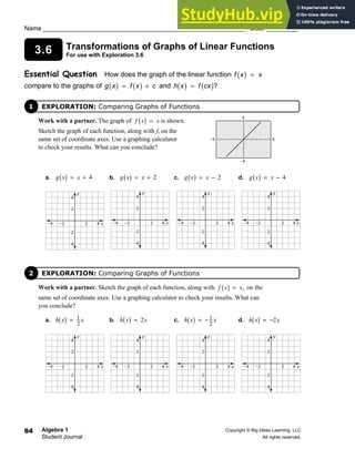 big ideas math homework answer key