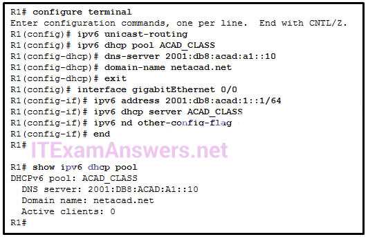 netacad exam answers