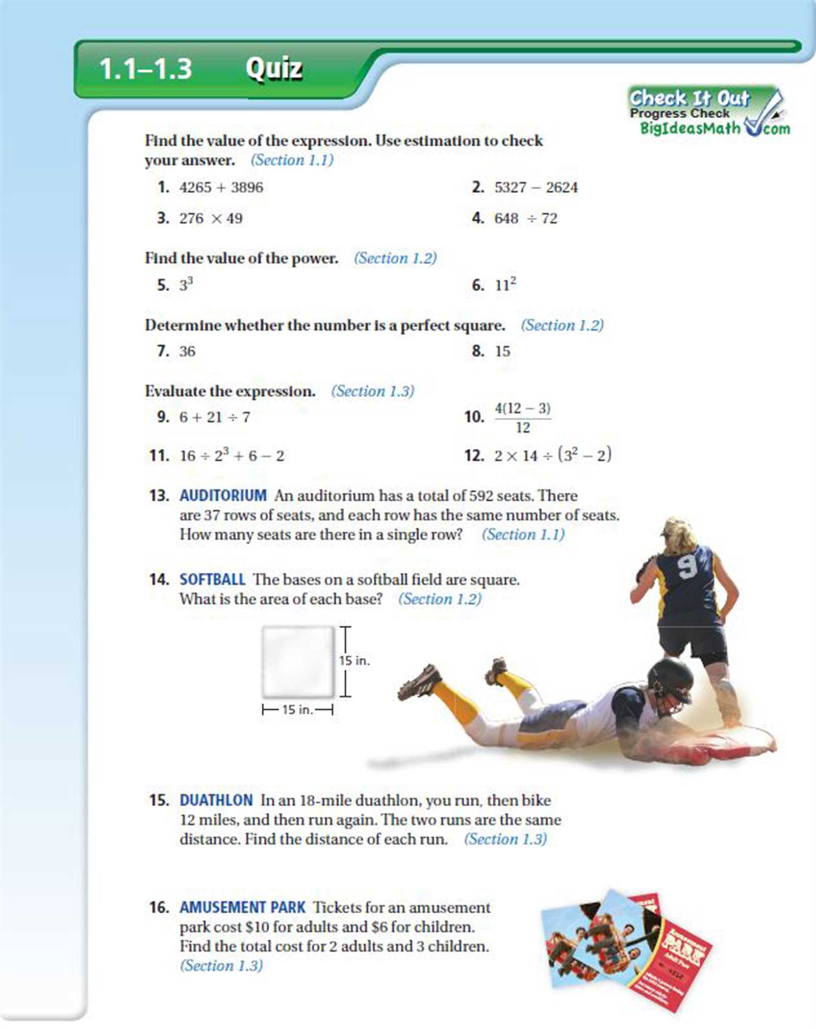 big ideas math answers 6th grade