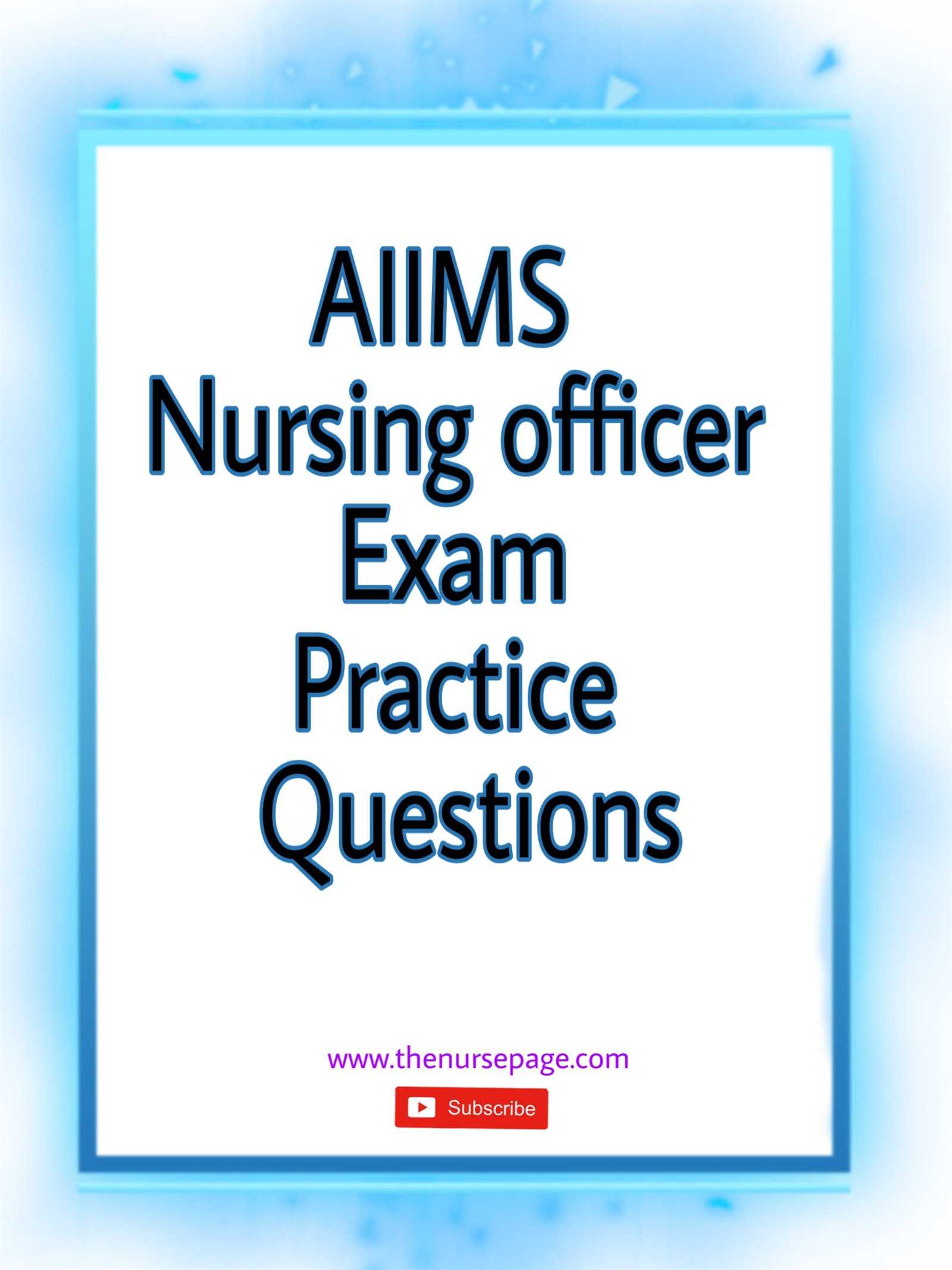 nursing exam nursing questions and answers