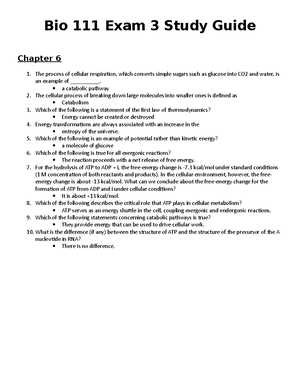 biology 111 exam 1