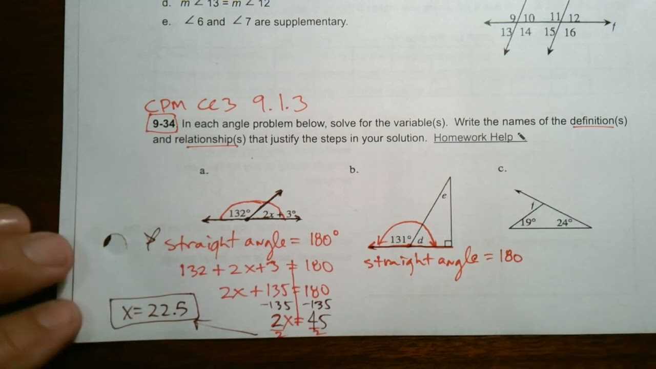 cpm core connections course 3 answer key